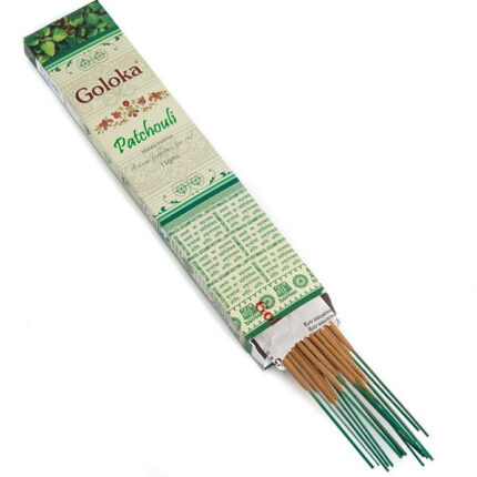 Goloka Patchouli Natürliches Premium-Räucherstäbchen