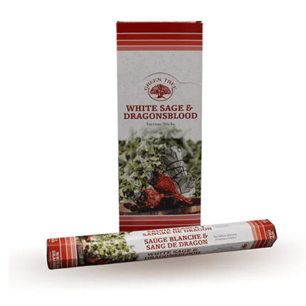 Green Tree White Sage & Dragons Blood natural incense