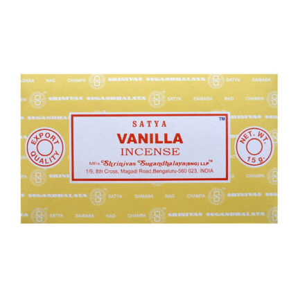 Satya Vanille Indische Räucherstäbchen