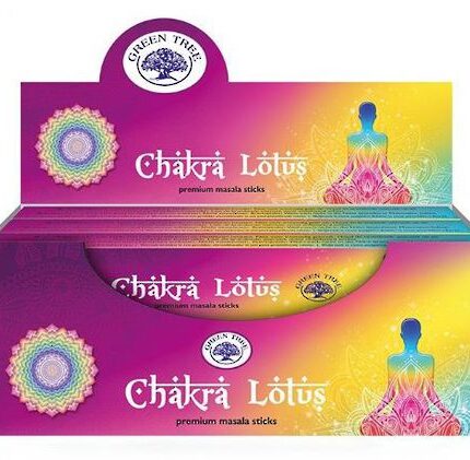 Green Tree Chakra Lotus Premium Indian Incense Sticks