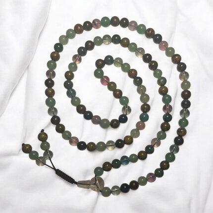 Heart chakra gemstone mala